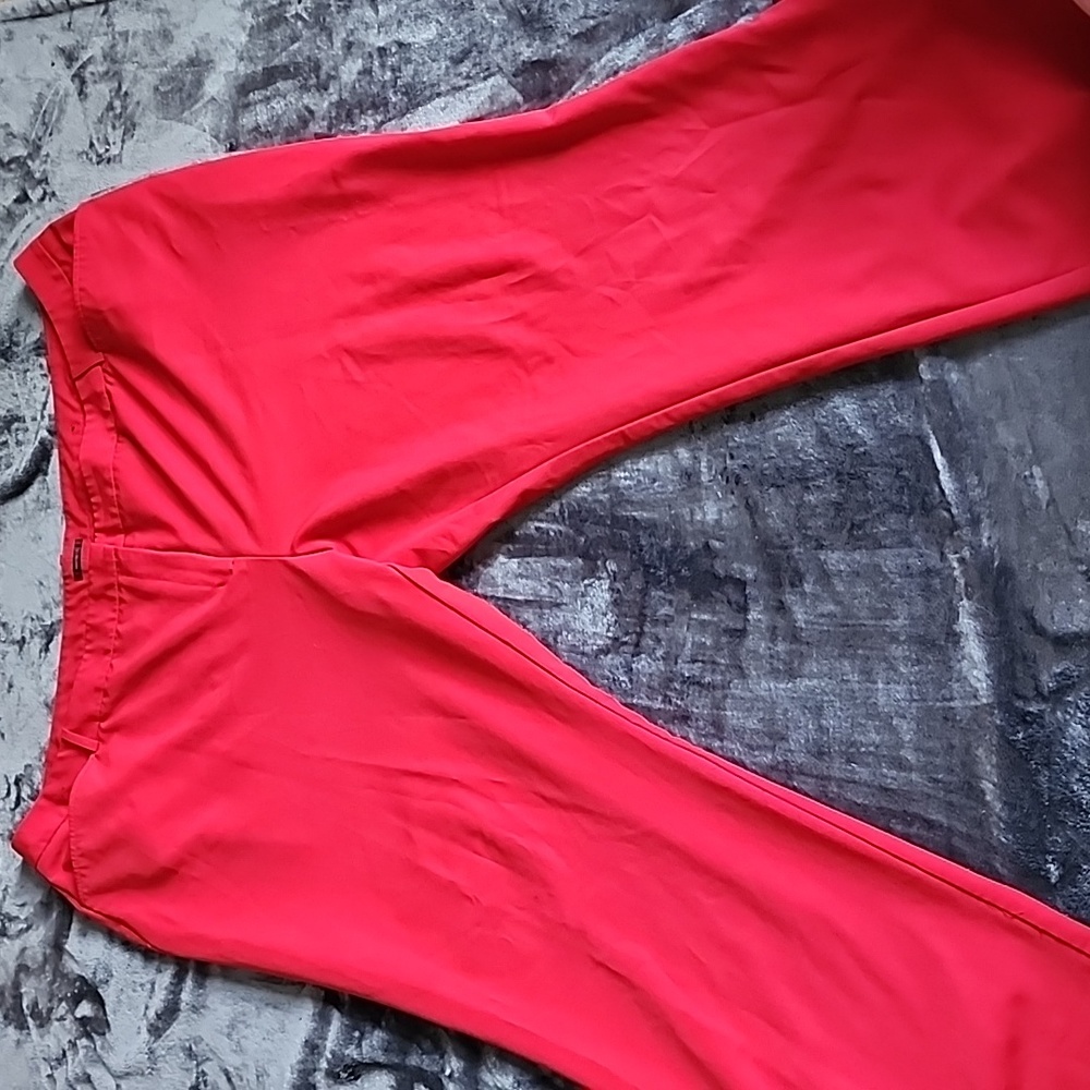 Red slacks